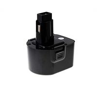 Batteria per Black & Decker Trapano avvitatore KC12E, 12V, NiMH