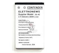 Batteria per Brondi Contender 800 mAh BL-4C Batteria Brondi Amico contender Nuova Produzione 2024