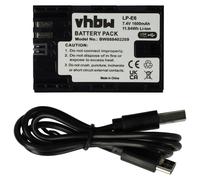Batteria per Canon battery grip BG-E7 BG-9 BG-E6 BG-E13 BG-E14 1600mAh 7,4V