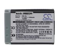 Batteria per Canon PowerShot SX620HS SX730HS G9 X Mark II SX720HS 1250mAh 3,7V