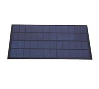 Batteria per caricatore solare epossidico a tasso di conversione 12v 7w per faro per la luce del prato giocattoli