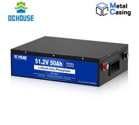 Batteria per carrello da golf LiFePO4 48V 50Ah 2560wh,BMS integrato da 50A