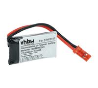 Batteria per Carrera 503002, Quadrocopter CA JST BEC 650mAh 3,7V