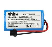 Batteria per Cecotec Conga 890 Slim Slim Slim 890 Slim 890 Wet 2200mAh 10,8V