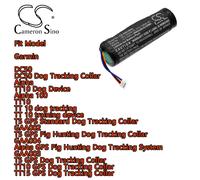 Batteria per collare per cani per Garmin DC50 DC50 Collare di localizzazione per cani Alpha TT10 Dispositivo per cani Alpha 100 TT10 TT 10 serie di localizzazione per cani