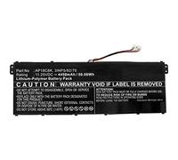 CoreParts Batteria per computer portatile Acer MBXAC-BA0099 - 50.06Wh (11.25V, 4450mAh) Nera