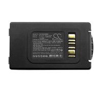 vhbw batteria compatibile con Datalogic Skorpio X4, Skorpio X3 lettore di codici a barre, POS (5200mAh, 3,7V, Li-Ion)