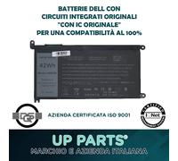 Batteria DELL WDX0R con Chip Originale per PC Portatile WDX0R