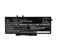 Batteria per Dell Latitude 14 5410 2X9Y9 5410 3TKJ6 5410 27VWJ 4150mAh 15,2V