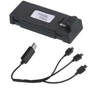Batteria per droni resistente agli urti 3600mAh compatibile per i modelli E88 / E99 / E89 / P1 / / E55 Gestione intelligente della ricarica Batteria per fotografia aerea a lunga durata