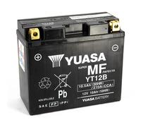 Yuasa - Batteria AGM YT12B-BS - Senza manutenzione - Pronta per l'uso 212125