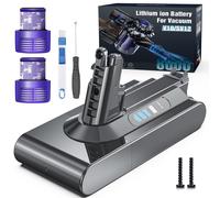 Morpilot Batteria per Dyson V10 SV12 8000mAh Dyson V10 SV12 Batteria per Cyclone, Animal, Absolute, Motorhead, Fluffy Aspirapolvere, 2 Filtri
