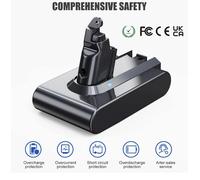 Batteria per Dyson V6 compatibile EVARY da 8000 mAh per Dyson V6 con filtri