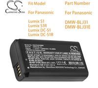 Batteria per fotocamera Cameron Sino per Panasonic Lumix S1 S1 DC-S1 Lumix DCS 1 Numero parte DMW-BLJ31 DMW-BLJ31E 2200mAh