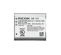 Batteria per fotocamera Ricoh DB-110 Litio-Ion compatibile GR III grigia