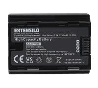 Batteria per Fuji Fujifilm GFX 50S II GFX100S GFX100 II X-H2 X-H2S 2250mAh 7,2V