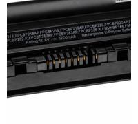 Batteria per Fujitsu LifeBook PH702 S752 S751 P771A P771 S7110 5200mAh 10,8V