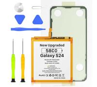Batteria per Galaxy S24, 5800mAh EB-BS921ABY Batteria di ricambio compatibile con Galaxy S24 5G EB-BS922ABY SM-S921B SM-S921B/DS SM-S921U SM-S921U1 EB-BS922ABE con kit di attrezzi (non per S24-Ultra)