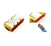Batteria per Gardena Cesoie Erba 8802, Taglia 75, Succo 4 Vre CS