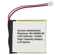 Batteria per Garmin Fenix 5X Running, Fenix 5X 430mAh 3,8V