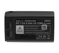 Batteria per Godox V1-F, V1-C, V1, V850III, V1-S, V1-O, V1-N 2600mAh 7,2V Li-Ion