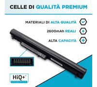 Batteria per HP Pavilion 15-N259SE Potenziata