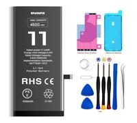 Batteria per iPhone 11 4500mAh Batteria di ricambio ad alta capacità 0 ciclo con kit di strumenti di riparazione per modello A2111, A2221, A2223