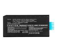 CoreParts MBXDE-BA0185 ricambio per laptop Batteria (Laptop Battery for Dell 73WH - Li-ion 11.1V 6.6Ah 73WH - Li-ion 11.1V 6.6Ah Latitude 12 7204, Latitude 14 7404, Latitude 14 Rugged 5404 - Warranty: