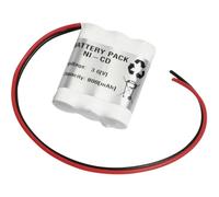 Batteria per luci di emergenza Emmerich 36AA800R con cavo 3.6 V 800 mAh