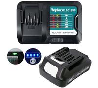 BATTERIA per MAKITA bl1041b 4ah 10,8v 12v bl1021b bl1040b bl1020b Caricabatterie