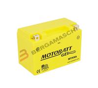 BATTERIA MOTOBATT MTX9A GEL SIGILLATA SUZUKI GSR 600 ABS 2008-2009
