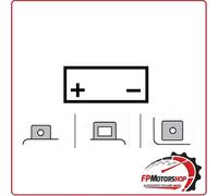 YTX12-BS BATTERIA ORIGINALE YUASA CON ACIDO PIAGGIO X7 300IE EVO 2011