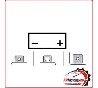 Batteria Yuasa ytx4l-bs Senza Manutenzione Moto Motore Ricambi Ciclomotore