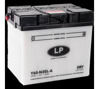 Batteria Per Moto Landport Modello Y60-N30L-A Con Tecnologia Robusta al Piombo Acido