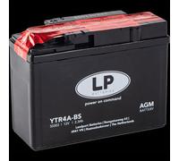 Batteria Per Moto Landport Modello YTR4A-BS Con Tecnologia Absorbent Glass Mat
