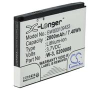Batteria per Netgear Aircard AC785S 2000mAh 3,7V