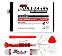PolarCell Batteria per OnePlus 1 | One A0001 | sostituisce BLP571 | con attrezzi in set professionale | batteria di ricambio forte da 3500 mAh | 13% in più di capacità rispetto alla batteria originale
