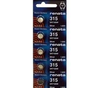 Batteria per orologio 315 - Strip of 5 batterie by Renata