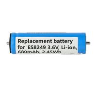 Batteria per Panasonic ER-DGP86 ER-DGP84 ER-DGP80 ER-DGP74 ER-DGP82 680mAh 3,6V