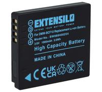 Batteria per Panasonic Lumix DMC-FX700K DMC-FX700S DMC-FX75K 1000mAh 3,7V