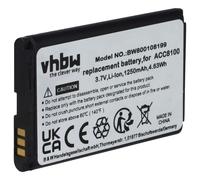 Batteria per Philips Pocket Memo DPM6000, DPM7000, DPM8000 1250mAh 3,7V Li-Ion