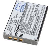 Batteria per Rollei modello 02491-0026-00, 3,7V, Li-Ion