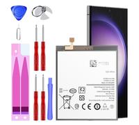 Batteria per Samsung Galaxy S23 Ultra | Compatibile con SM-S918U / S918B / S918U1 & Original EB-BS918ABY con strumento di riparazione | (non per S23/Plus)