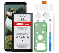 Batteria per Samsung Galaxy S8 | 3000 mAh ad alta capacità, chip intelligente per una maggiore durata, sicurezza, set di attrezzi professionale con