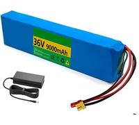 Batteria Per Scooter Elettrico 36V 9Ah, Batteria Per Bicicletta Elettrica, Batteria Al Litio Per Bici Elettrica, Con Caricabatteria, Batteria Al Litio, Batteria Per Scooter 36V 36V 9Ah,xt30+jst
