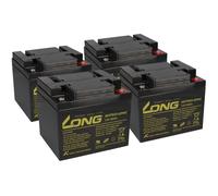 Batteria Per Scooter Elettrico 90S 4KW 4x 12V 50Ah 48V AGM PIOMBO