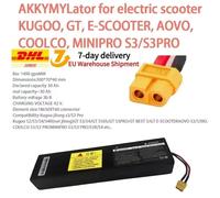 Batteria per Scooter elettrico originale al 100% KugooS1, S2, S3/S3 Pro 7.8Ah (36V) batteria agli ioni di litio 10 s3p