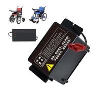 Batteria per sedia a rotelle elettrica da 24 Volt, batteria agli ioni di litio ricaricabile da 24 V, 10 Ah, 12 Ah, 15 Ah, 20 Ah, per motori per sedia a rotelle da 0 a 500 W.,Red anderson,24V 20Ah