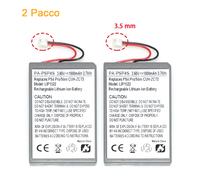 Batteria Per Sony PS4 Pro Controller CUH-ZCT2 CUH-7015B 3.5mm LIP1522 1000 mAh