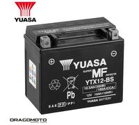 ✅ Batteria PEUGEOT SATELIS 500 4T IE URBAN ABS 2010 2011 YUASA YTX12-BS